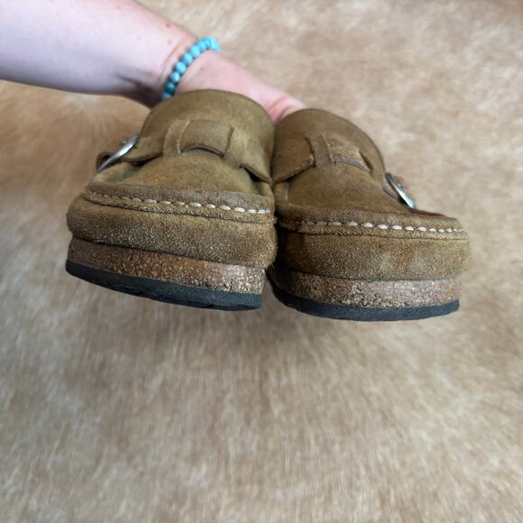 Birkenstock Buckley shearling clogs slippers mules - Picture 4 of 6